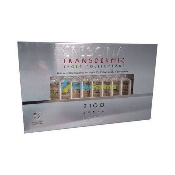 Crescina Transdermic Isole Follicolari 2100 Donna 40 Fiale da 3,5 Ml | Acquista Online su Farmaclick