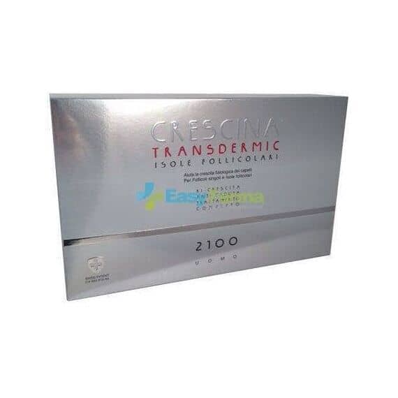 Trattamento Completo Crescina Transdermic Isole Follicolari2100 Uomo 10+10 Fiale da 3,5 Ml | Acquista Online su Farmaclick