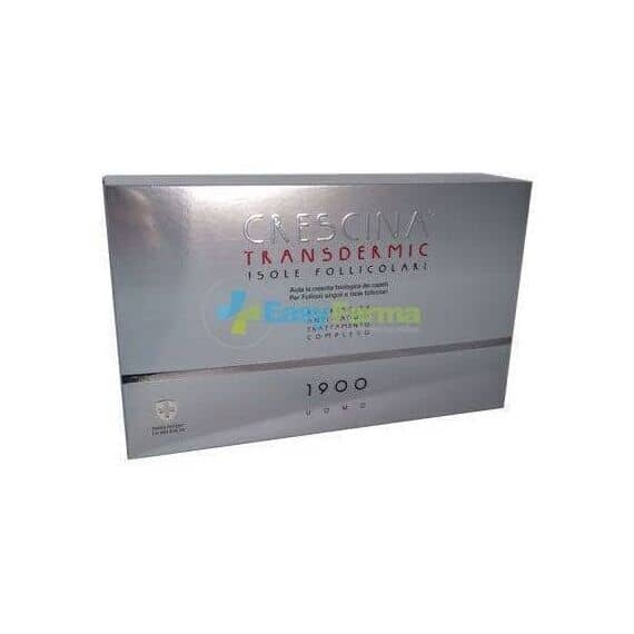 Trattamento Completo Crescina Transdermic Isole Follicolari1900 Uomo 10+10 Fiale da 3,5 Ml | Acquista Online su Farmaclick
