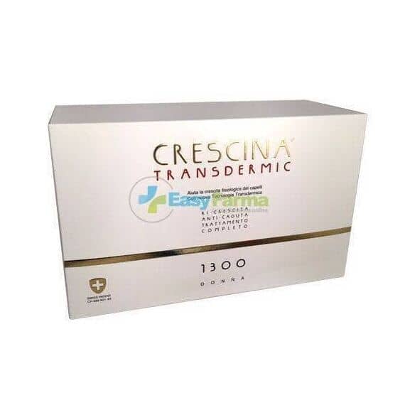Trattamento Completo Crescina Transdermic Ri-crescita 1300 Donna 20+20 Fiale da 3,5 Ml | Acquista Online su Farmaclick