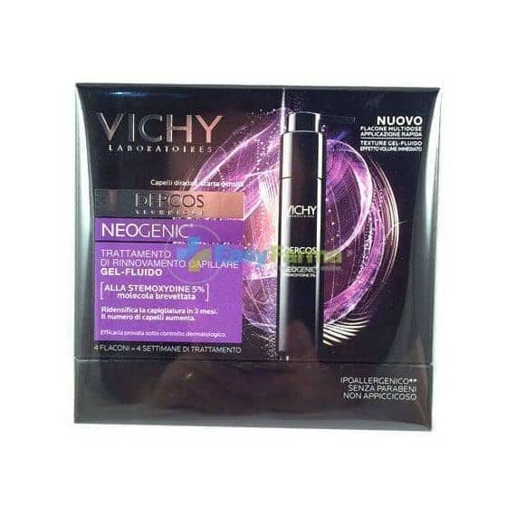 Vichy Dercos Neogenic Gel Fluido Trattamento Rinnovamento Capillare 4 Flaconi | Acquista Online su Farmaclick