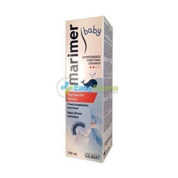 Marimer Baby Soluzione Ipertonica Naso Chiuso 100 Ml | Acquista Online su Farmaclick