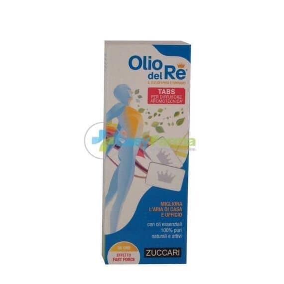 Zuccari Olio del Re Tabs per Diffusione Aromotecnica Effetto Fast Force 9 Pezzi | Acquista Online su Farmaclick
