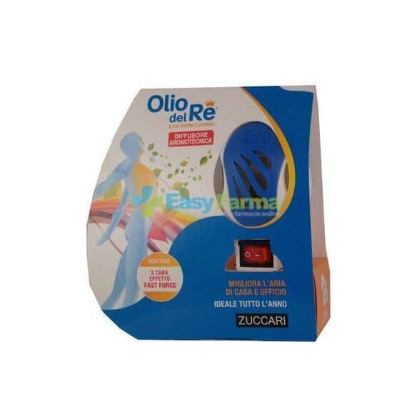 Zuccari Olio del Re Diffusore Aromotecnica + 3 Tabs Effetto Fast Force | Acquista Online su Farmaclick