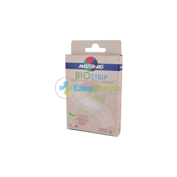 Master Aid Bio Strip 10 Cerotti Ecocompatibili 78x26mm Grandi | Acquista Online su Farmaclick