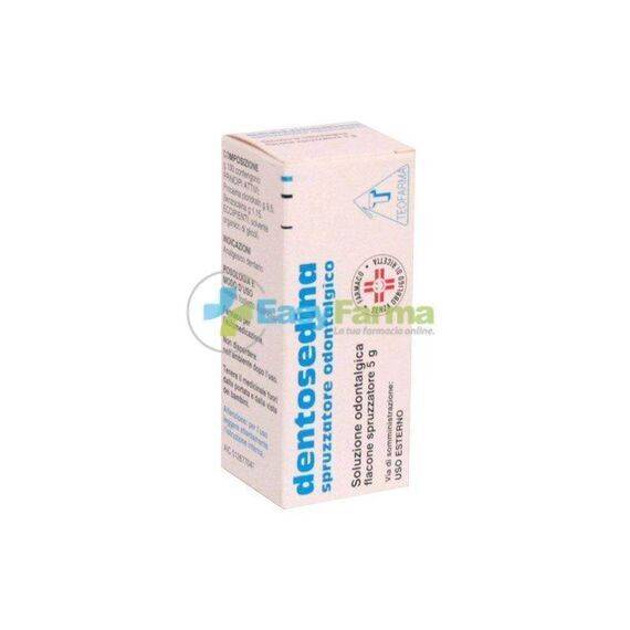 Dentosedina Spruzzatore Odontalgico Gtt 9.5 + 1.15% Flacone 5g | Acquista Online su Farmaclick
