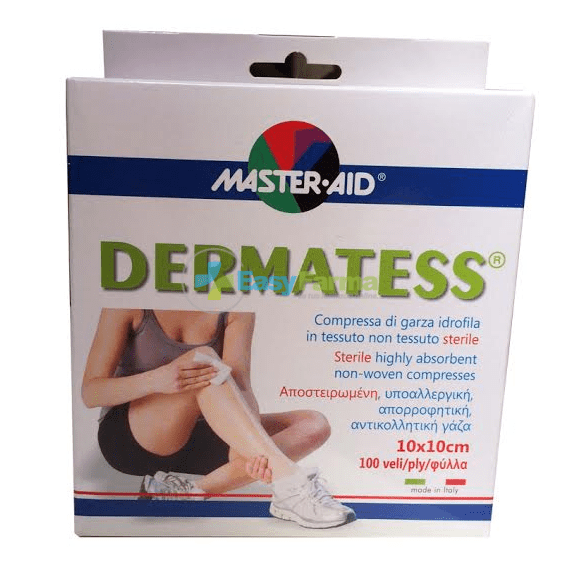 Master Aid Dermatess Garza Idrofila 10x10cm | Acquista Online su Farmaclick