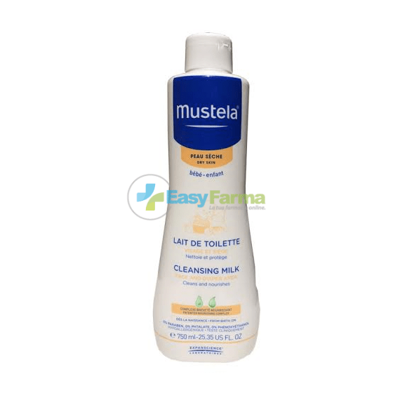 Mustela Bebã¨ Latte di Toilette Viso e Area Pannolino 750 Ml | Acquista Online su Farmaclick