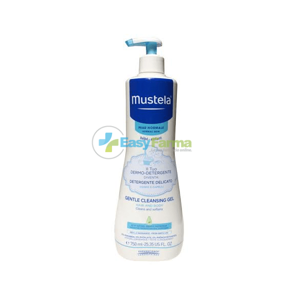 Mustela Bebe Dermo Detergente Corpo e Capelli 750 Ml | Acquista Online su Farmaclick