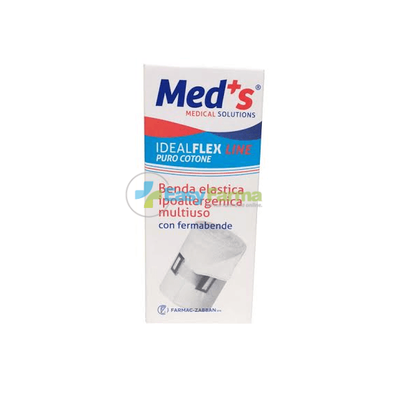 Med S Idealflex Line Puro Cotone Benda Elastica 4,5mx10cm | Acquista Online su Farmaclick