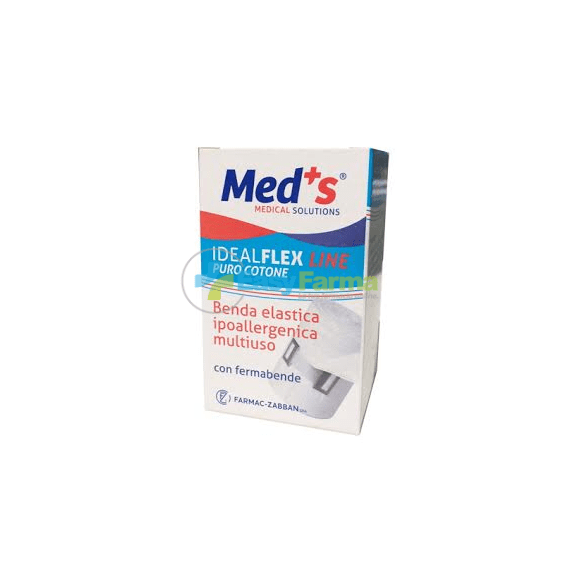 Med S Idealflex Line Puro Cotone Benda Elastica 4,5mx8cm | Acquista Online su Farmaclick