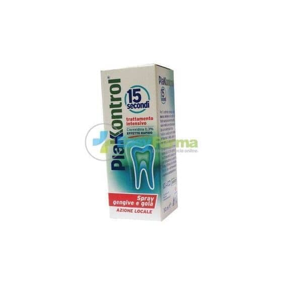 Plakkontrol 15'' Spray Gengive e Gola 50ml | Acquista Online su Farmaclick