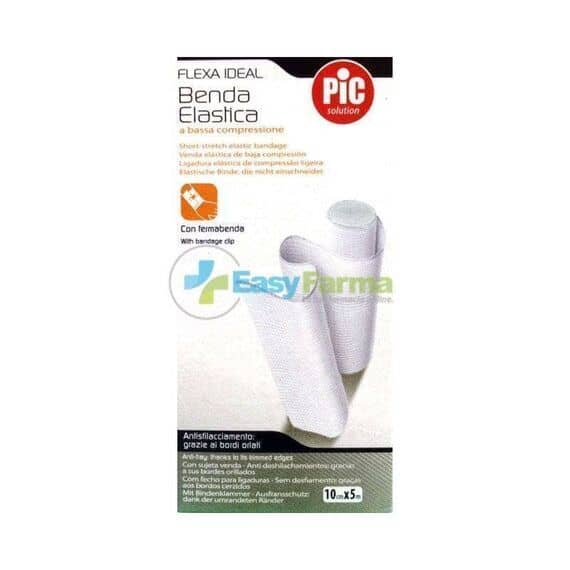 Pic Benda Elastica 10cmx5m con Ferma Benda | Acquista Online su Farmaclick