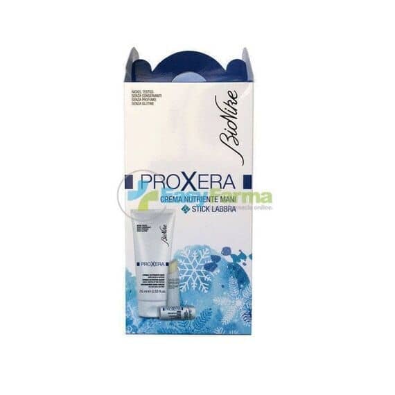 Bionike Proxera Kit con Crema Nutriente Mani 75ml+stick Labbra | Acquista Online su Farmaclick