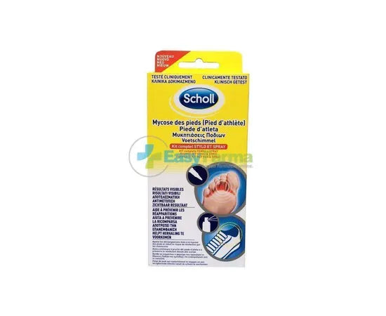 Dr Scholl Kit Piede D'Atleta Stick 4Ml + Spray 10Ml