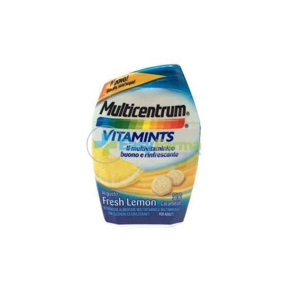 Multicentrum Vitamints Integratore Alimentare 50 Caramelle Gusto Limone | Acquista Online su Farmaclick
