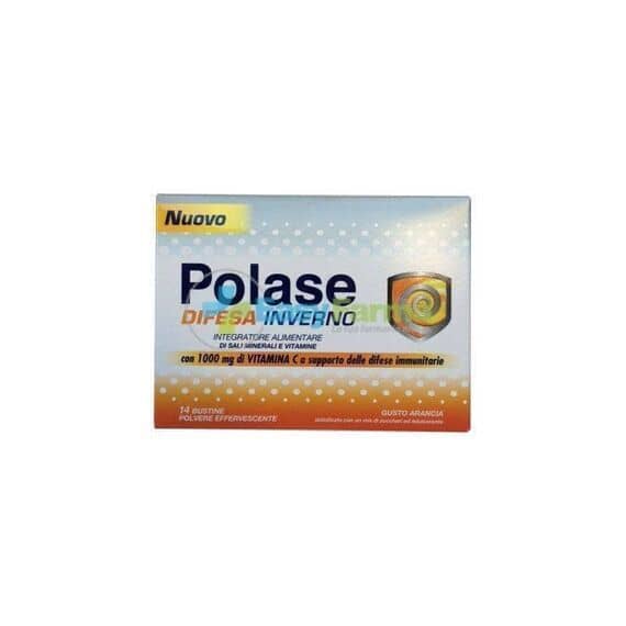 Polase Difesa Inverno Integratore Alimentare 14 Bustine Gusto Arancia | Acquista Online su Farmaclick