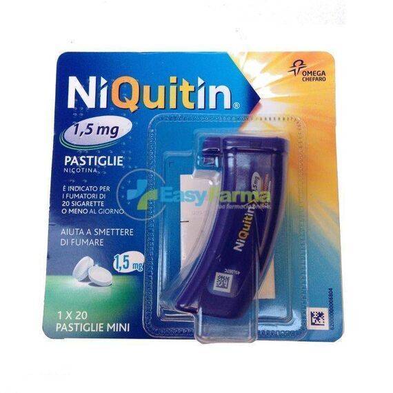 Niquitin 1,5 Mg 20 Pastiglie Mini [clone] | Acquista Online su Farmaclick