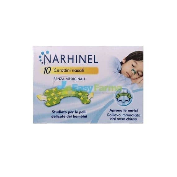 Narhinel 10 Cerottini Nasali per Bambini | Acquista Online su Farmaclick