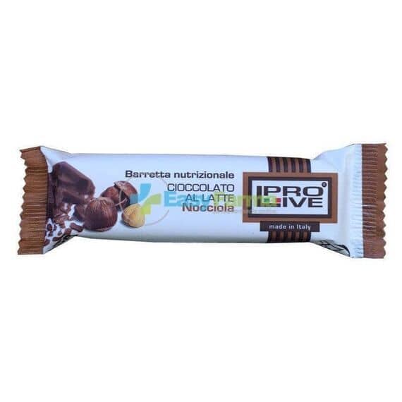 Prolive Barretta Proteica Cioccolato Al Latte Nocciola 53g | Acquista Online su Farmaclick