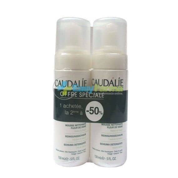 Caudalie Duo Mousse Nettoyante Schiuma Detergente 2x150ml | Acquista Online su Farmaclick