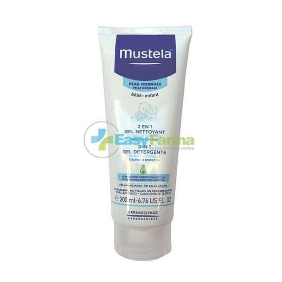 Mustela Gel Detergente 2 in 1 Corpo e Capelli Bebã¨ 200ml | Acquista Online su Farmaclick