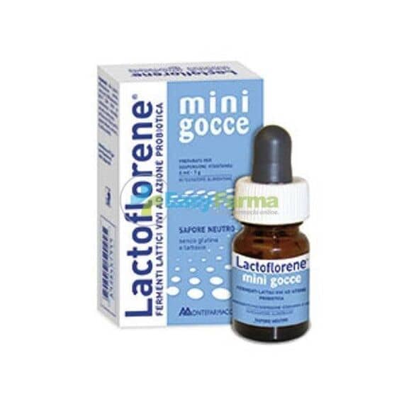 Lactoflorene Mini Gocce Flaconcino da 6 Ml+ 1 Bustina da 1 G | Acquista Online su Farmaclick