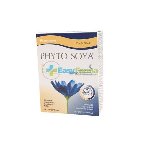 Arkofarm Phyto Soya Giorno e Notte 60 Capsule | Acquista Online su Farmaclick