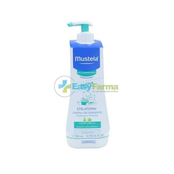 Mustela Stelatopia Crema Detergente Neonato Bambino 500 Ml | Acquista Online su Farmaclick