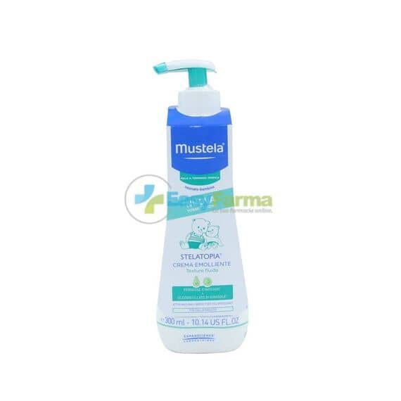 Mustela Stelatopia Crema Emolliente Neonato Bambino 300 Ml | Acquista Online su Farmaclick
