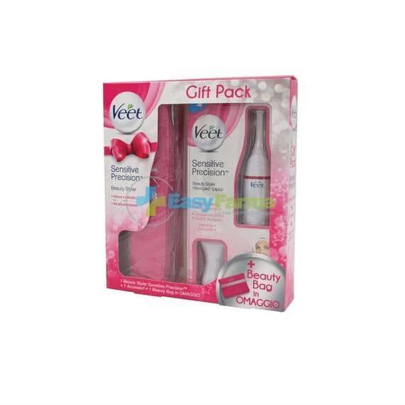 Veet Sensitive Precision Kit Beauty Styler + 1 Beauty Bag in Omaggio | Acquista Online su Farmaclick