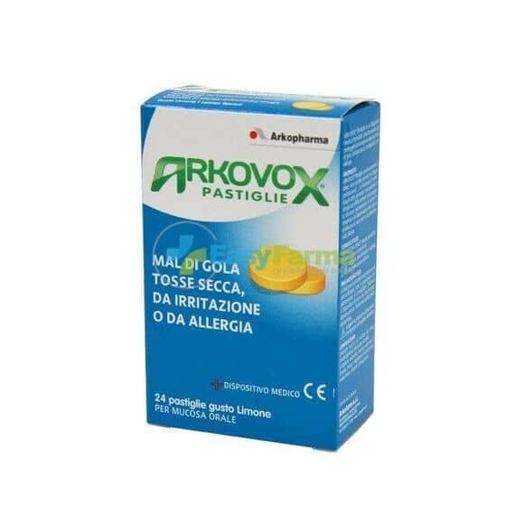 Arkopharma Arkovox Pastiglie Tosse Secca da Irritazione o Allergia 24 Pz | Acquista Online su Farmaclick