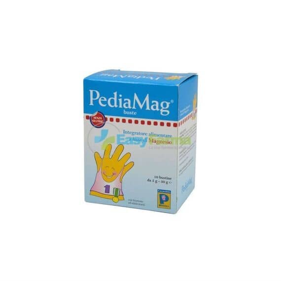 Pediamag Buste Senza Glutine Integratore Alimentare a Base di Magnesio 10 Bustine | Acquista Online su Farmaclick