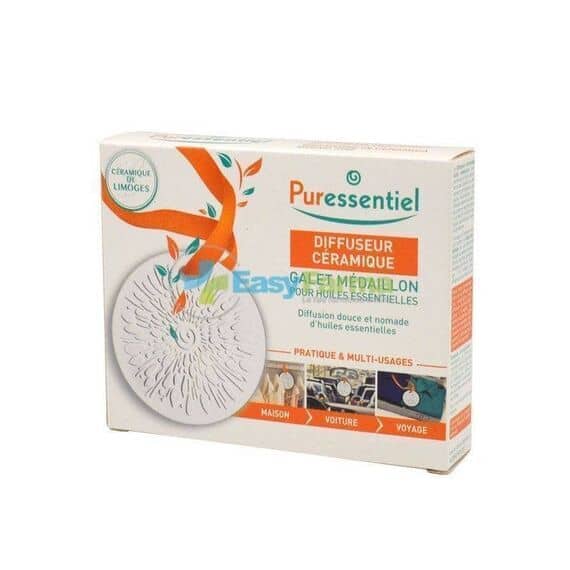 Puressentiel Diffusore in Ceramica Medaglione per Oli Essenziali | Acquista Online su Farmaclick