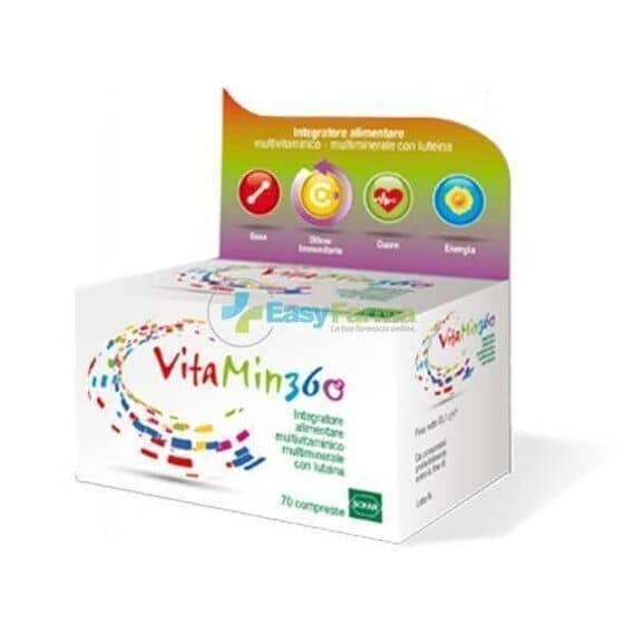 Vitamin 360 Multivitaminico Multiminerale 70 Compresse | Acquista Online su Farmaclick