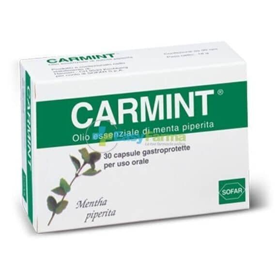 Carmint Olio Essenziale Menta Piperita 30 Capsule | Acquista Online su Farmaclick