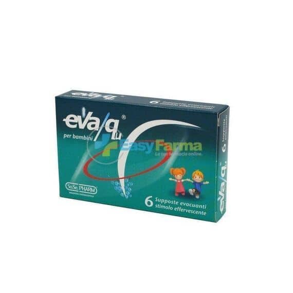 Eva Qu Bambini Supposte Evacuanti 6 Pezzi | Acquista Online su Farmaclick