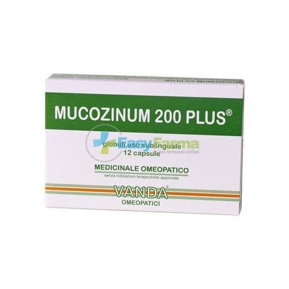 Vanda Mucozinum 200 Plus 12 Capsule | Acquista Online su Farmaclick