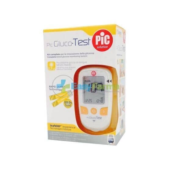 Pic Gluco Test Glucometro per la Misurazione della Glicemia | Acquista Online su Farmaclick