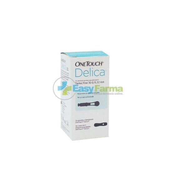 One Touch Delica 25 Lancette per la Determinazione della Glicemia | Acquista Online su Farmaclick