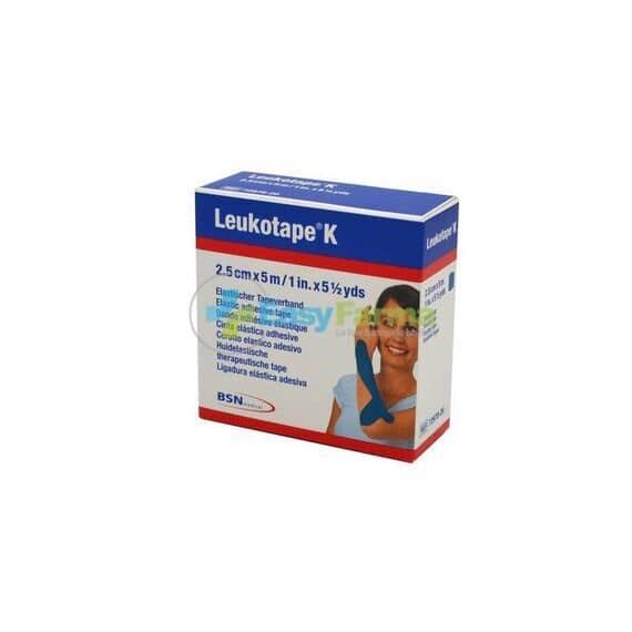 Leukotape K Cerotto Elastico Adesivo Blu 2.5 Cm X 5 M | Acquista Online su Farmaclick