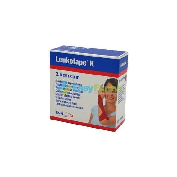 Leukotape K Cerotto Elastico Adesivo Rosso 2.5 Cm X 5 M | Acquista Online su Farmaclick