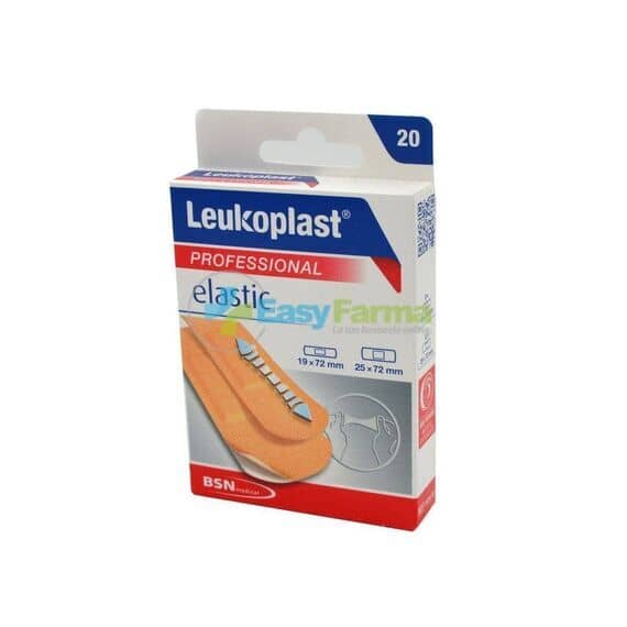 Leukoplast Professional Elastic Cerotti 20 Pezzi 19 X 72 Mm - 25 X 72 Mm | Acquista Online su Farmaclick