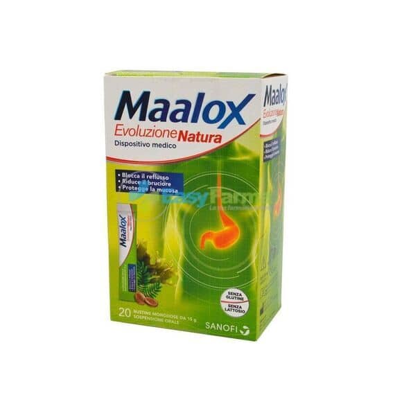 Maalox Evoluzione Natura 20 Bustine | Acquista Online su Farmaclick