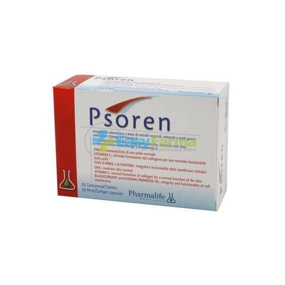 Pharmalife Psoren Integratore Alimentare 30 Compresse + 30 Perle | Acquista Online su Farmaclick