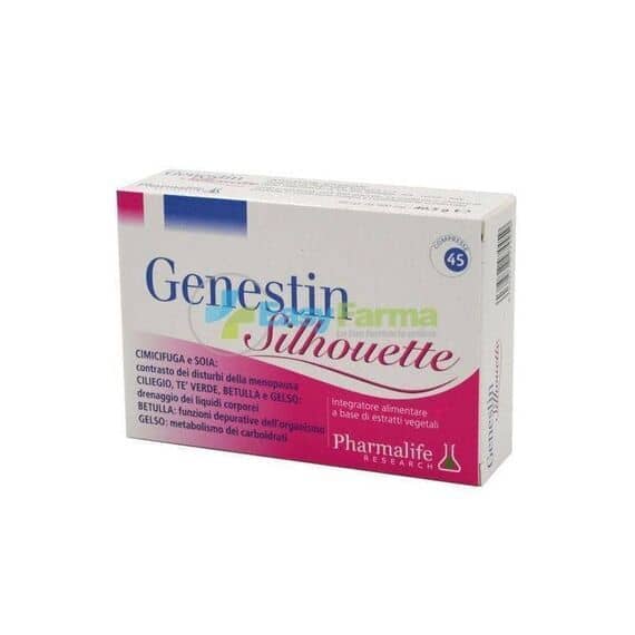Pharmalife Genestin Silhouette Integratore Alimentare per la Menopausa 45 Compresse | Acquista Online su Farmaclick