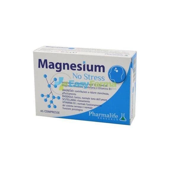 Pharmalife Magnesium No Stress Integratore Alimentare 45 Compresse | Acquista Online su Farmaclick