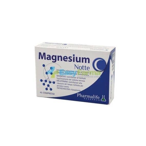 Magnesium Notte Integratore per il Sonno 45 Compresse | Acquista Online su Farmaclick