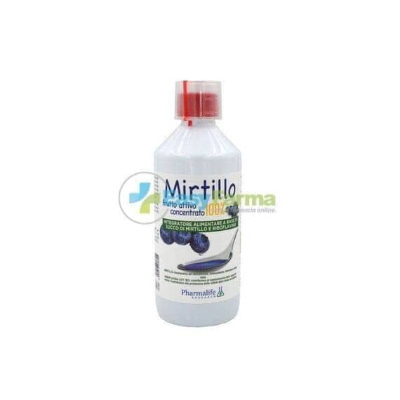 Pharmalife Mirtillo Frutto Attivo Concentrato 100% 500 Ml | Acquista Online su Farmaclick