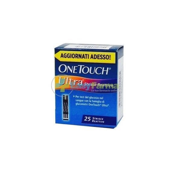 Onetouch Ultra Strisce Reattive 25 Pezzi | Acquista Online su Farmaclick